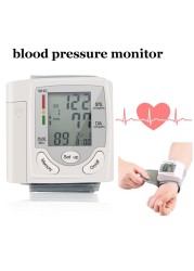 Automatic sphygmomanometer arm medical blood pressure monitor BP sphygmomanometer meter tonometer for measuring arterial pressure