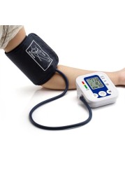 Portable Arm Wrist Blood Pressure Monitor Tonometer Health Care Digital Home Automatic Medical BP Sphygmomanometer Meter