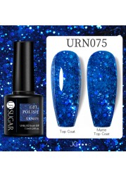 UR SUGAR Neon Reflective Glitter Gel Nail Polish Fluorescence Orange Blue Green Semi Permanent Soak Off UV LED Nail Gel Art