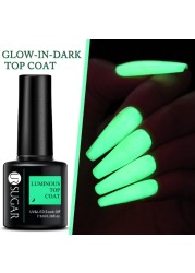 UR SUGAR Neon Reflective Glitter Gel Nail Polish Fluorescence Orange Blue Green Semi Permanent Soak Off UV LED Nail Gel Art