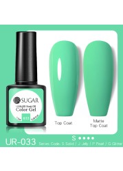 UR SUGAR 7.5 مللي الأزرق الأرجواني الظلام طلاء أظافر جيل ملون طويل الأمد الهجين ل قاعدة MatteTop معطف نقع قبالة UV LED مسمار الفن هلام