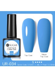 UR SUGAR 7.5 مللي الأزرق الأرجواني الظلام طلاء أظافر جيل ملون طويل الأمد الهجين ل قاعدة MatteTop معطف نقع قبالة UV LED مسمار الفن هلام