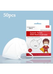 3-11 Kids Mouth Mask Fpp2 Kn95 Mouth Mask Covering Kids Mascarias 5 Layers Security Protection Reusable Respirator Mask ffp2fan