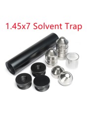 1.7x10''l, 1.45x7''l, 1.05x7''l, 1.05x6''l Cone Cups Stainless Steel Solvent Cleaning Tube With End Caps 1/2x28+5/8x24 .22 308 9mm