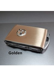 Girl Style For Volvo Car Key Cover Zinc Alloy Frame Car Key Case For Volvo S90 S60 XC90 XC60 XC40 V60 V90 With Diamond Rings