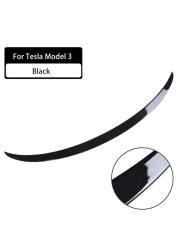 New 2022 model y/model 3 spoiler carbon fiber performance rear spoiler carbon fiber car body styling