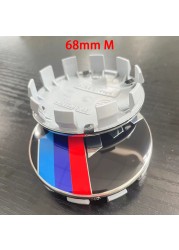 4 قطعة 56 مللي متر 68 مللي متر سيارة عجلة غطاء عجلة مركزي السيارات حافة يغطي ل BMW E46 E60 E36 E53 E90 E61 E93 E87 X1 X3 X5 X6 F30 F20 F10 G30