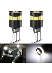 Canbus W5W T10 LED Car Light, Interior Light, Dome Light, White Light, Red, Orange, Blue, 4pcs, 12V