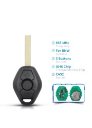 KEYYOU CAS2 نظام سيارة مفتاح بعيد ل BMW CAS2 5 سلسلة E46 E60 E83 E53 E36 E38 868 Mhz مع ID46 رقاقة HU92 شفرة