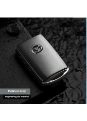 Mazda 3 CX30 CX5 CX82019 2020 2021 car applique-alloy key protection key cover shell keychain ring protective car accessories