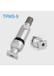 4pcs TPMS Tire Pressure Sensor Valve Metal Rubber Valves All Cars for Mercedes Audi Land Rover Volkswagen Patrol Buick Ford