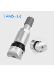 4pcs TPMS Tire Pressure Sensor Valve Metal Rubber Valves All Cars for Mercedes Audi Land Rover Volkswagen Patrol Buick Ford