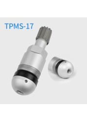 4pcs TPMS Tire Pressure Sensor Valve Metal Rubber Valves All Cars for Mercedes Audi Land Rover Volkswagen Patrol Buick Ford