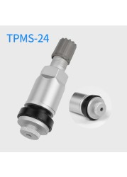 4pcs TPMS Tire Pressure Sensor Valve Metal Rubber Valves All Cars for Mercedes Audi Land Rover Volkswagen Patrol Buick Ford