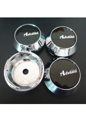 4pcs Advanti Racing Car Wheel Center Cap Hubs 65mm Emblem Emblem Badge Rims Cover Car Styling Accessories