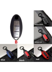 High Quality Car Key Cover Case For Nissan 370Z Altima GT R Maxima Murano Rogue Sentra Auto Keyshell Accessories