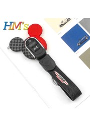 Car Styling Accessories For MINI JCW Cooper One S Countryman F60 F54 F55 F56 F57 Cars Key Cover Chain Keychain Holder