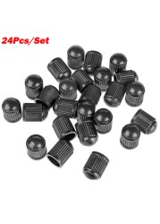 24pcs/set Plastic Car Truck Bike Tire Tire Wheel Valve Stem Caps Dust Covers Auto Motorcycle Airtight Stem Air Caps High Quality