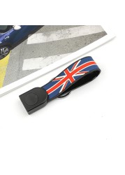 For Mini Cooper Key Case For Car Cover F54 F55 F56 F60 One D S Keychain Union Flag Bulldog JCW Protector Car Styling Accessories