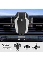 Gravity Suction Cup Adjustable Universal Car Phone Holder Stand Holder in Car GPS Mount for iPhone 12 Pro Max Xiaomi