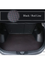 Sengayer Car Trunk Mat Waterproof Auto Tail Boot Carpet Flat Side Cargo Carpet Liner Fit For Peugeot 3008 2013 2014 15-2017