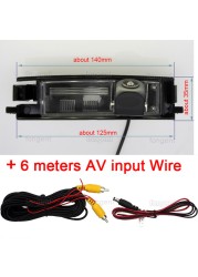 170 Degree AHD 1920x1080P Auto Special Rear View Back Up Camera For Toyota RAV4 RAV-4 2012 2011 2010 2009 2008 2007 2006 Car