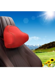 Memory Space Massage Car Neck Pillow Headrest Rest Universal Head Pillow Backrest Lumbar Supplier Pillow Car Accessories