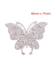 1PC Creative Graphic Rhinestone Sticker Girly Car Sticker Free Combination Peel and Stick on Helmets Wall Decals Women