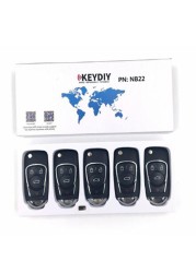 5pcs Multifunctional Universal Remote Key for KD900+URG200 KD-X2 NB-Series KEYDIY NB11 NB08 NB10 NB18 NB25 NB27 NB28 NB29 KD