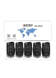 5pcs Multifunctional Universal Remote Key for KD900+URG200 KD-X2 NB-Series KEYDIY NB11 NB08 NB10 NB18 NB25 NB27 NB28 NB29 KD