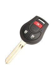 jingyuqin 2 3 2 1 3 1 1 Remote Key Shell Case For Nissan Sylphy Cube Juke Rogue Micra Qashqai Altima Maxima Sentra Versa