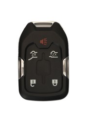 jingyuqin Smart Keyless Fob Shell For Chevrolet Tahoe Silverado Suburban Tahoe GMC Sierra Acadia Terrain Yukon Remote Key Case