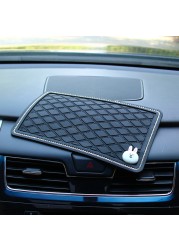 Car anti-slip mat, center console mat, silicone mat, sunglasses, mobile phone storage mat, auto parts, car decoration mat