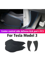 Car Trunk Organizer Booster For Tesla Model Y Model 3 2021-2022 Leather Mat Refit Interior Trim Accessories