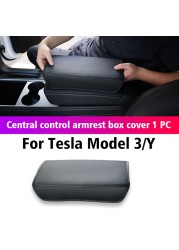 Car Trunk Organizer Booster For Tesla Model Y Model 3 2021-2022 Leather Mat Refit Interior Trim Accessories