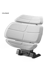 6XDB Auto Seat Back Office Support Memory Foam Lumbar Support Waist Support With Adjustable Straps