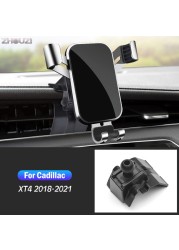 Car Mobile Phone Holder For Cadillac XT4 XT5 XT6 ATS CT4 CT5 CT6 XTS Air Outlet Mounts GPS Navigation Holder Bracket Accessories