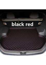 SJ High Side Waterproof Car Trunk Mat Auto Tail Boot Tray Liner Rear Cargo Pad Accessories For Toyota RAV-4 RAV4 2009 10 11-2021