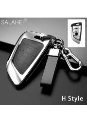 Zinc Alloy Car Key Case Cover For BMW X1 X3 X4 X5 F15 X6 F16 G30 7 Series G11 F48 F39 520 525 G20 118i 218i 320i Car Accessories