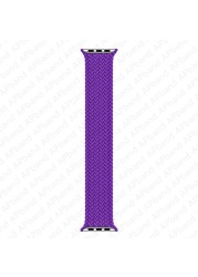 Strap for Apple Watch Band 45mm 41mm 44mm 40mm 42mm 38mm 1:1 Formal Nylon Bracelet iWatch Series 3 4 5 SE 6 7