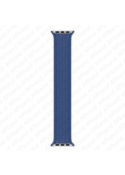 Strap for Apple Watch Band 45mm 41mm 44mm 40mm 42mm 38mm 1:1 Formal Nylon Bracelet iWatch Series 3 4 5 SE 6 7