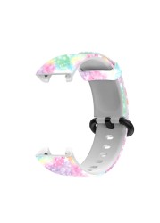 For Mi Watch Lite Silicone Strap Replacement Sport Band Printed Bracelet For Redmi Wrist Watch Band Wrist Strap