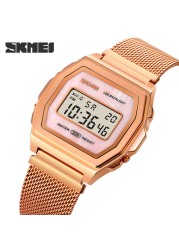 SKMEI Digital Movement Male Wristwatch Countdown Calendar Alarm LED Display Men Electronic Watch Relojes para hombre Montre