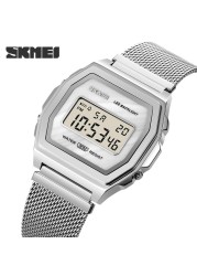 SKMEI Digital Movement Male Wristwatch Countdown Calendar Alarm LED Display Men Electronic Watch Relojes para hombre Montre