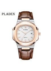 New Plain Men Watches Business Watch Full Steel Strap Fashion Design Military Sport Waterproof Watch Montre Homme