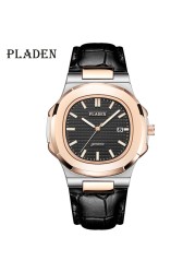 New Plain Men Watches Business Watch Full Steel Strap Fashion Design Military Sport Waterproof Watch Montre Homme