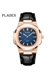 New Plain Men Watches Business Watch Full Steel Strap Fashion Design Military Sport Waterproof Watch Montre Homme