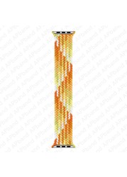 Braided Solo Loop For Apple Watch Band 45mm 41mm 44mm 40mm 42mm 38mm 1:1 Formal Nylon Bracelet iWatch Series 3 4 5 SE 6 7 Strap