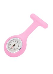 Electronics Pocket Watches Silicone Nurse Watch Brooch Pins Unisex Watches Clock Free Battery