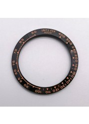 High quality 38.5mm ceramic bezel replacement daytona non-original watch insert ring watch accessories inner diameter 30.5mm